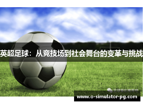 英超足球：从竞技场到社会舞台的变革与挑战